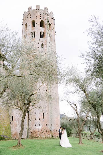 wedding at La Badia in Orvieto