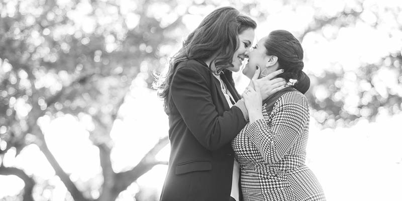 same sex wedding Lake Como