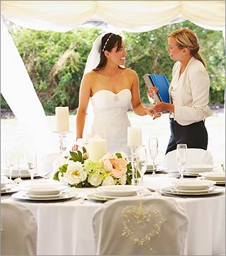 Contact our Wedding Planners team
