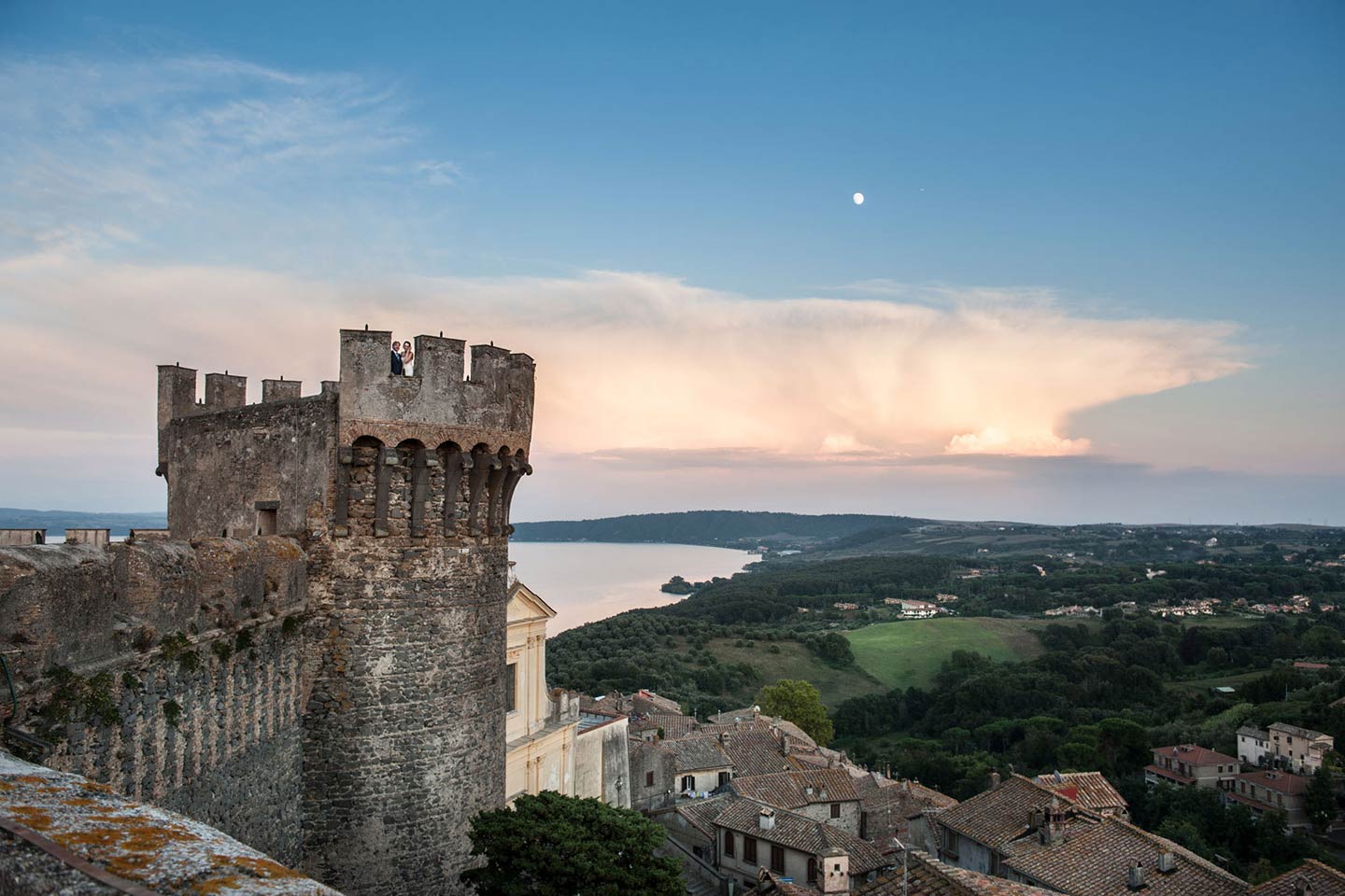 wedding Lake Bracciano in Rome