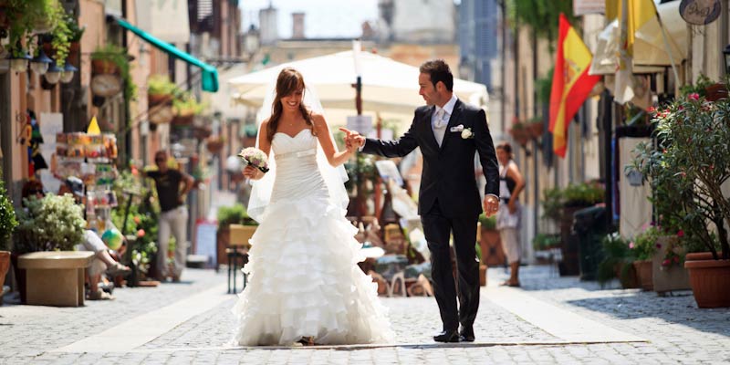 Castel Gandolfo Lake Albano wedding