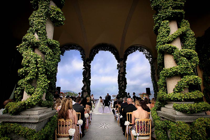 wedding at Villa Del Balbianello lake Como