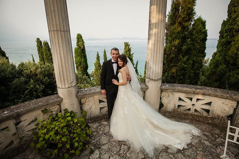 wedding in Sirmione lake Garda