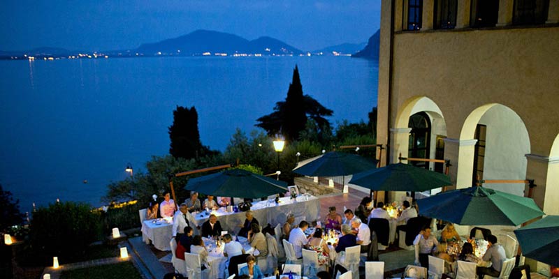 castle wedding on island Montisola lake Iseo