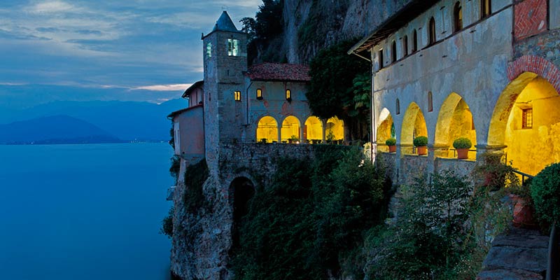 catholic ceremony lake Maggiore