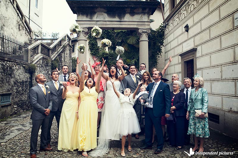 INDEPENDENT PICTURES Lake Orta wedding photographers