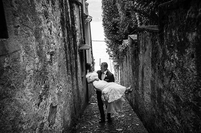 Independent Pictures wedding photographers on Italian Lakes