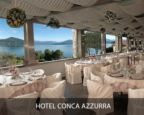 wedding at HOTEL RESTAURANT CONCA AZZURRA Lake Maggiore
