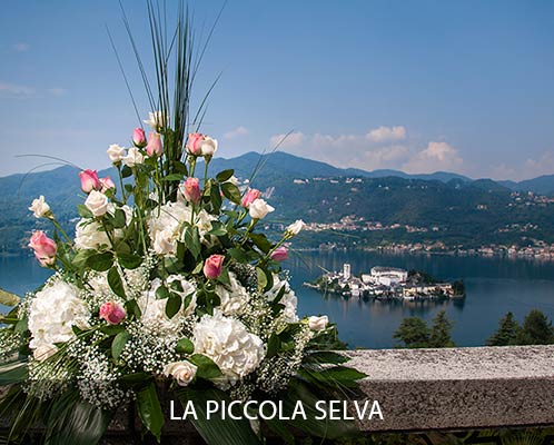 wedding flowers Lake Orta