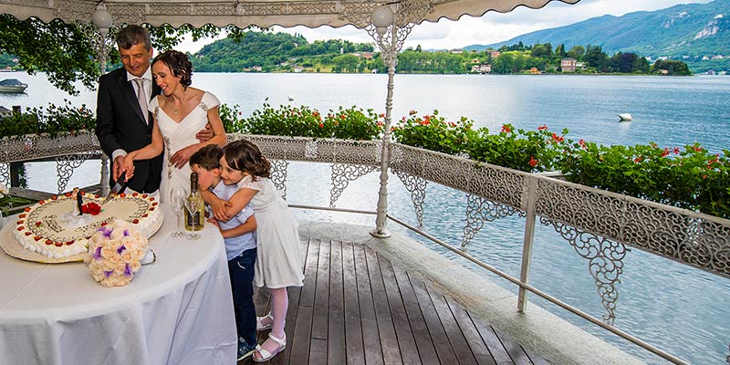 HOTEL L'APPRODO wedding reception Lake Orta