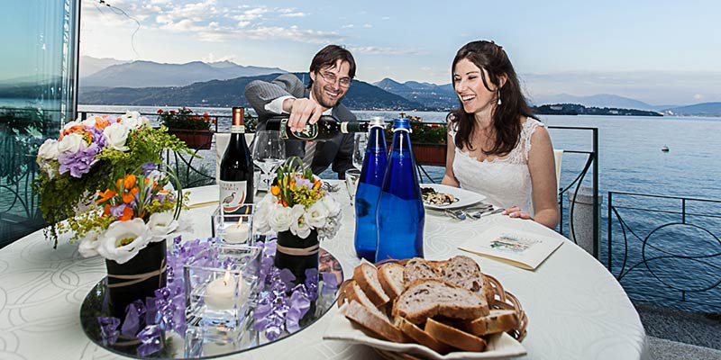 wedding at HOTEL RESTAURANT BELVEDERE lake Maggiore