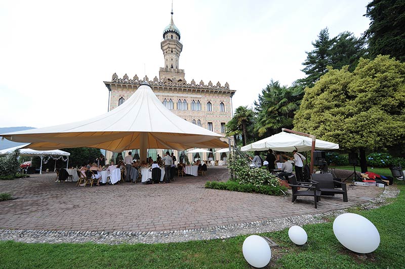 wedding reception Villa Crespi