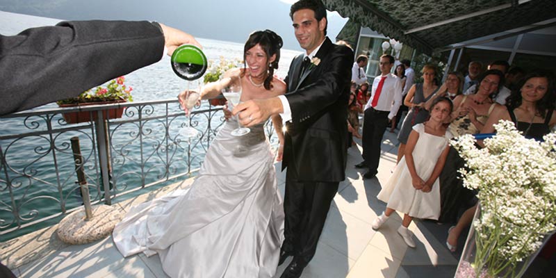 wedding at Hotel Restaurant GIARDINETTO Lake Orta