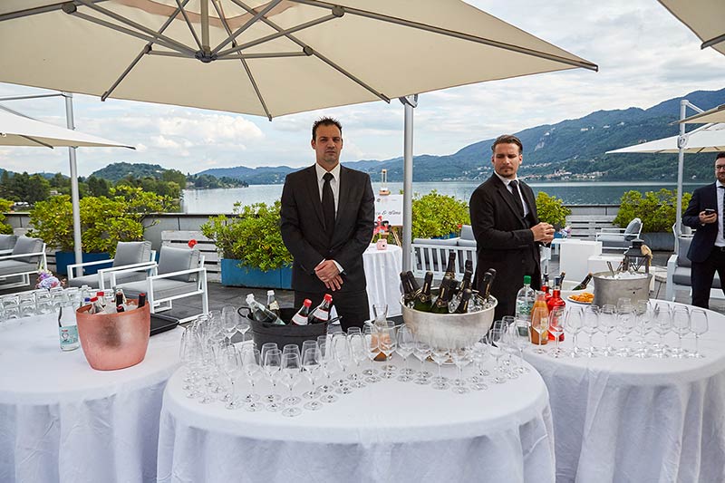 wedding reception Giardinetto restaurant Lake Orta