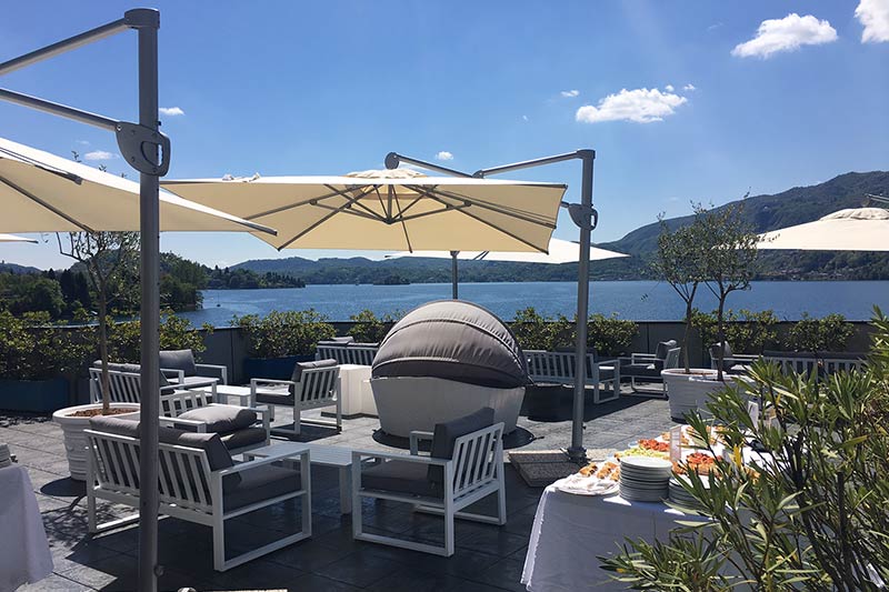 wedding reception Giardinetto restaurant Lake Orta