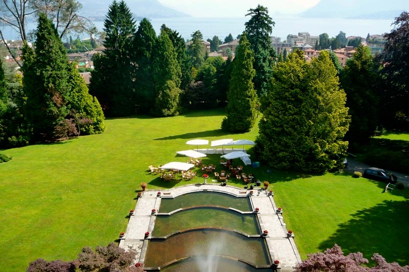 wedding reception at Villa Muggia Stresa Lake Maggiore