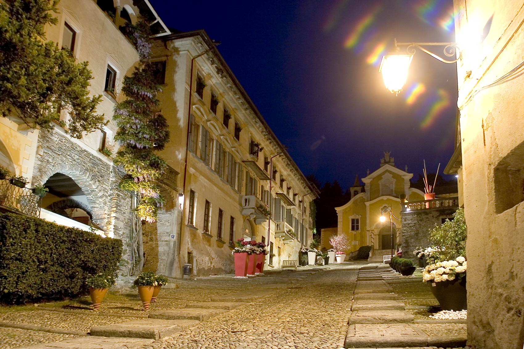 wedding dinner at Palazzo Penotti Ubertini Lake Orta