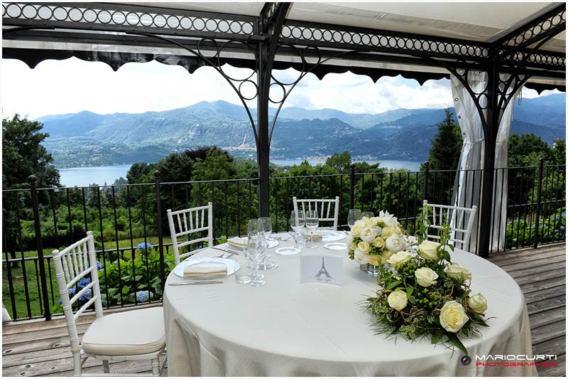 wedding reception Villa Pestalozza lake Orta