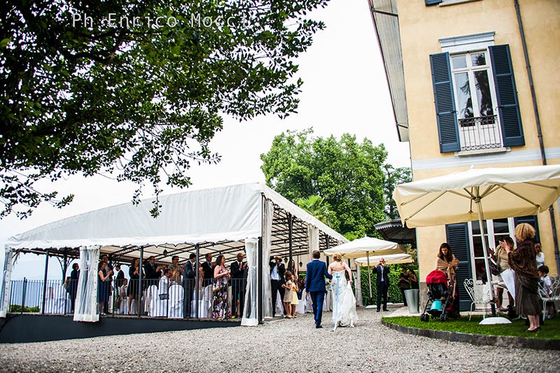wedding reception Villa Pestalozza lake Orta