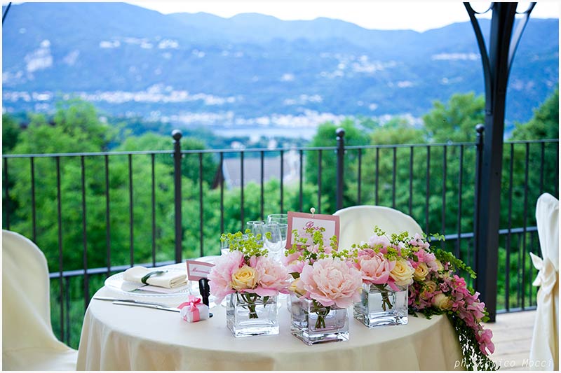 wedding reception Villa Pestalozza lake Orta