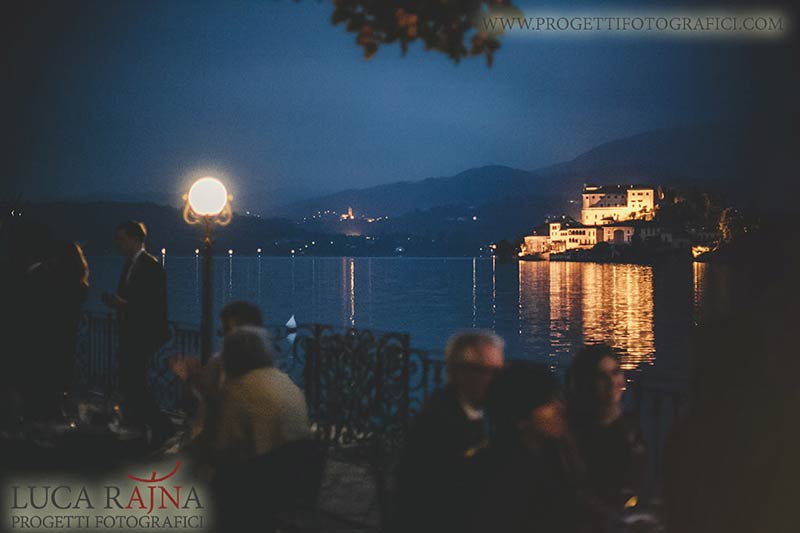 wedding reception HOTEL SAN ROCCO lake Orta