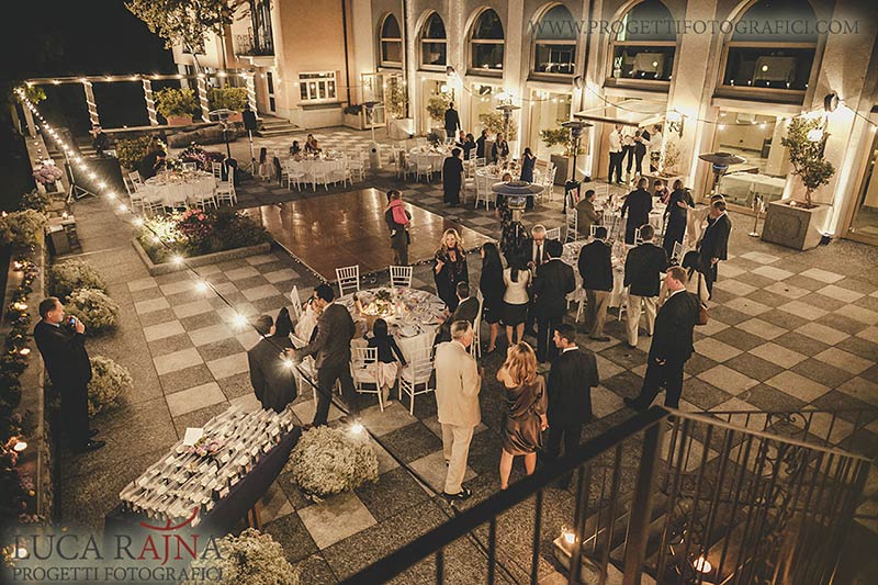 wedding reception HOTEL SAN ROCCO lake Orta