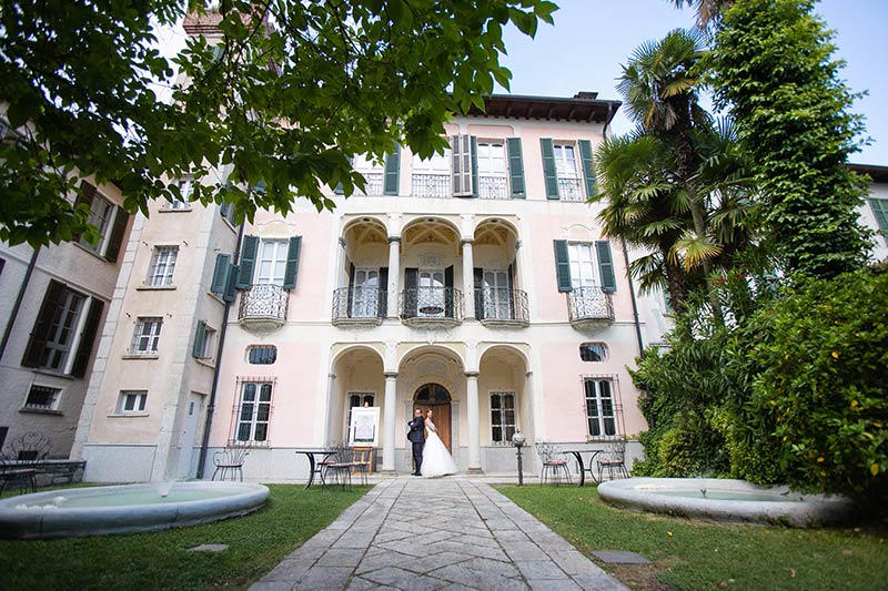 wedding reception HOTEL SAN ROCCO lake Orta