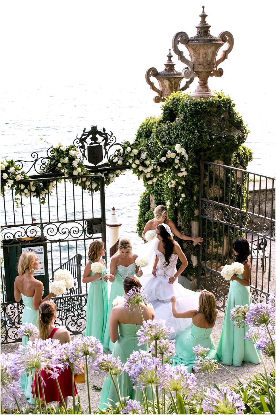 wedding VILLA DEL BALBIANELLO lake Como