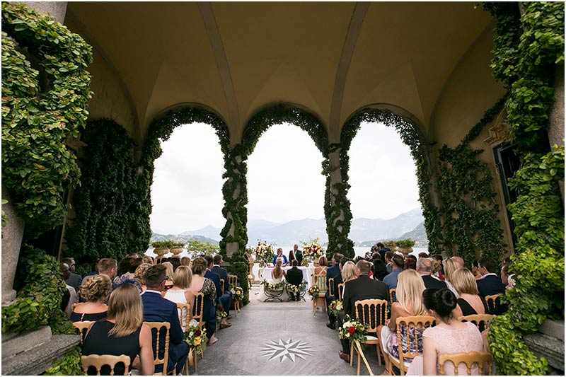wedding ceremony VILLA DEL BALBIANELLO lake Como