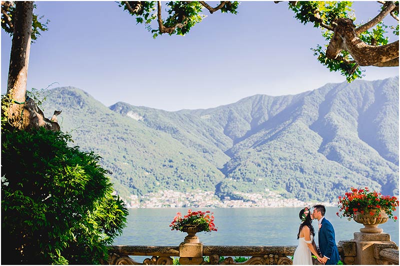 wedding reception VILLA DEL BALBIANELLO lake Como