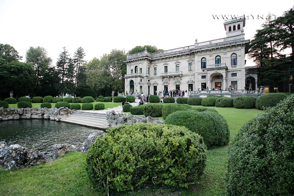 wedding reception VILLA ERBA Cernobbio lake Como