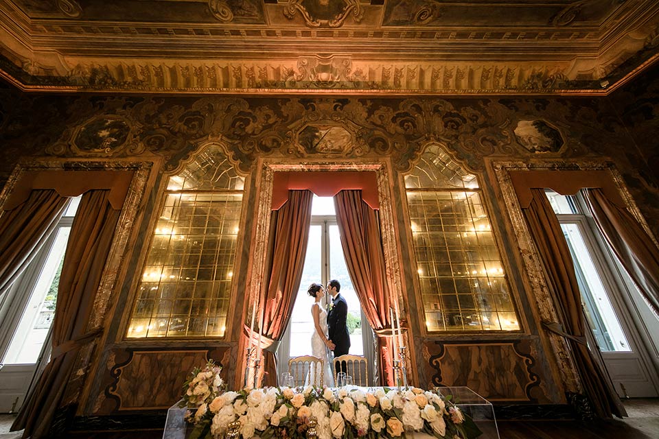 wedding reception VILLA ERBA Cernobbio lake Como