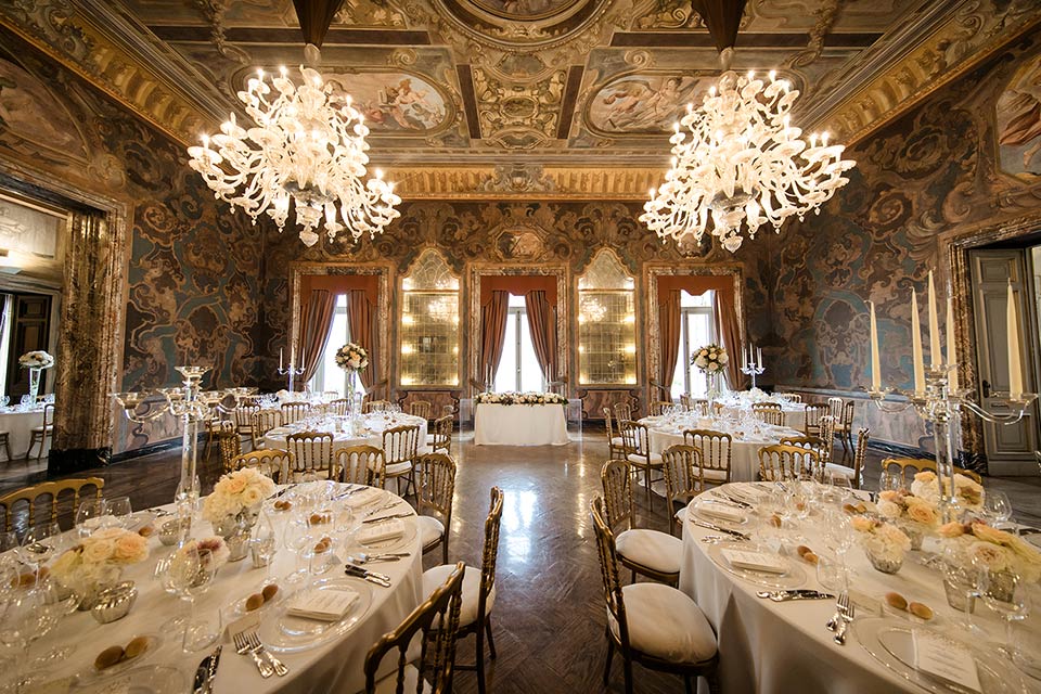 wedding reception VILLA ERBA Cernobbio lake Como