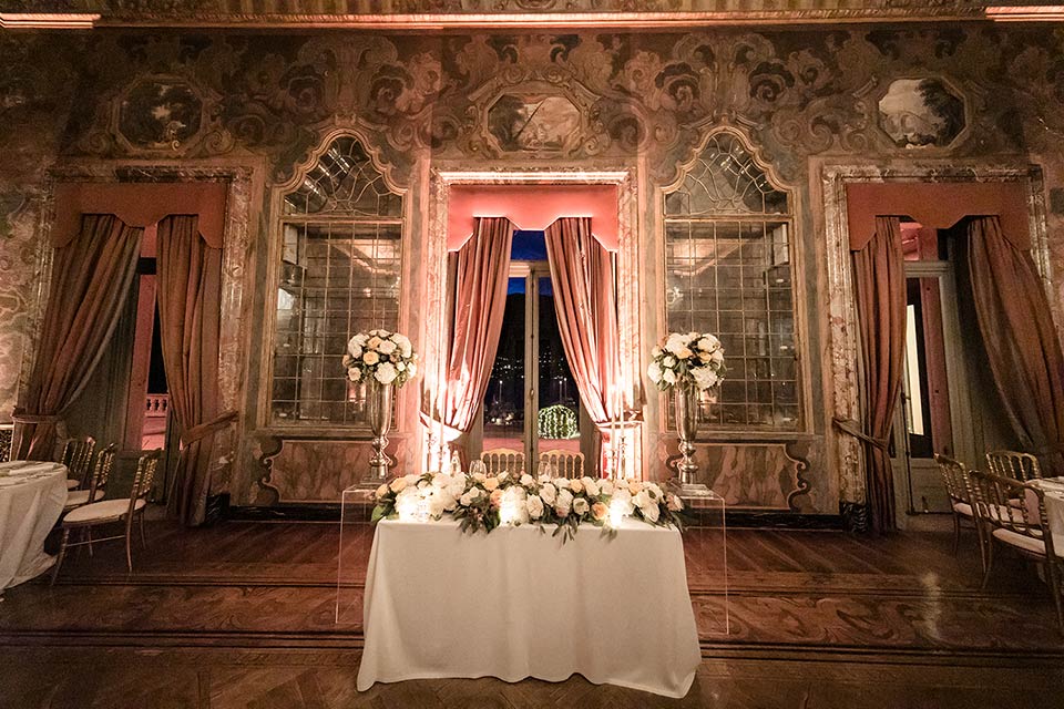 wedding reception VILLA ERBA Cernobbio lake Como