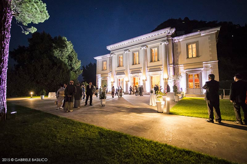 wedding reception VILLA GENO lake Como