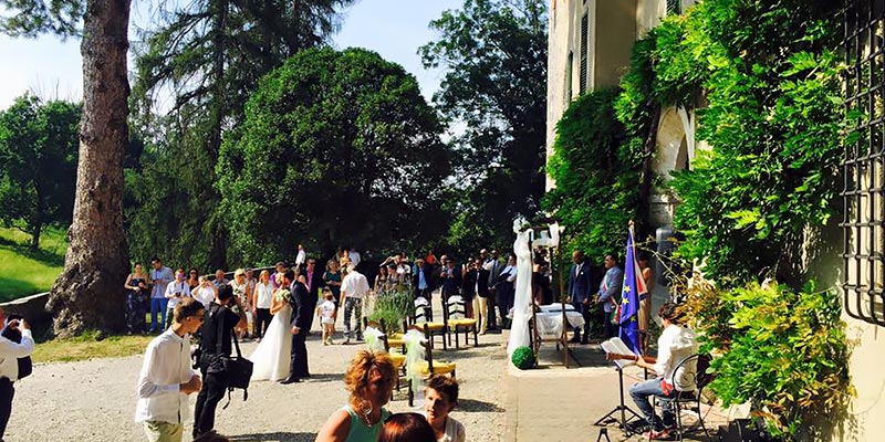 civil wedding ceremony VISCONTI CASTLE Lake Maggiore