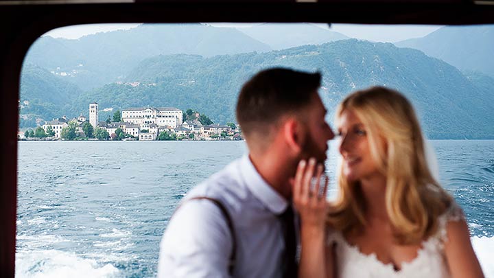 award winning wedding planning Lake Orta