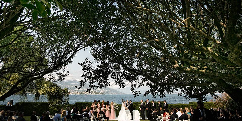 blessing ceremony Lake Maggiore