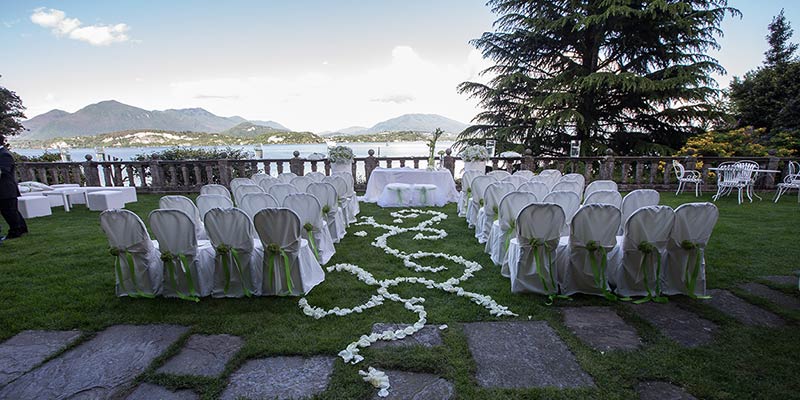 Civil wedding ceremonies with legal value on Lake Maggiore