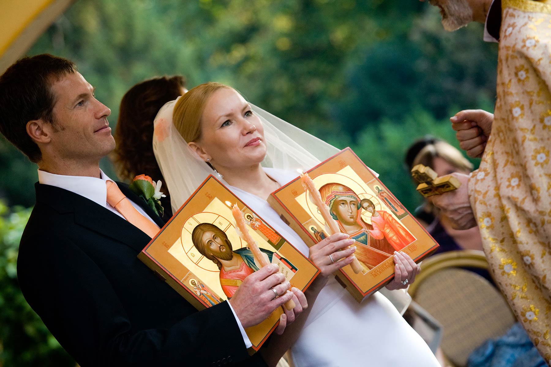 Orthodox Wedding Ceremony in Stresa lake Maggiore