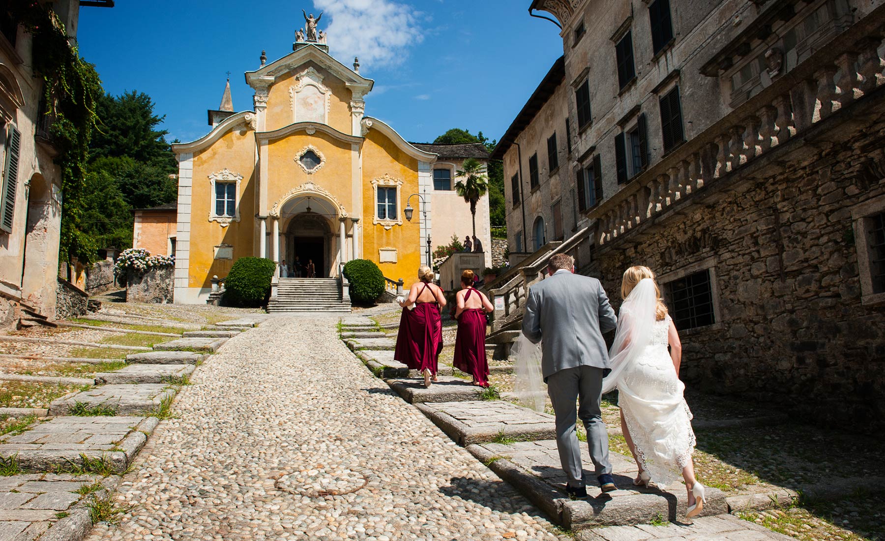 Church for Catholic Wedding Ceremonies on Lake Orta