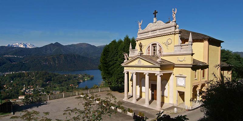 catholic wedding church Lake Orta