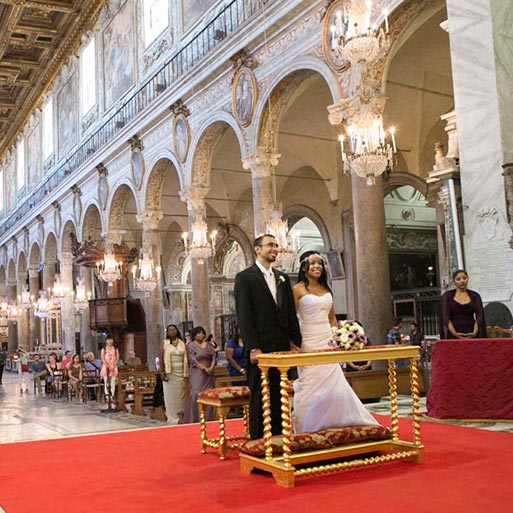 Religious Wedding in Italy